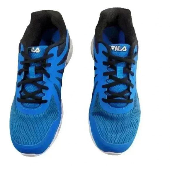 Fila Kids Fraction 2 Sneakers Size 7 Blue Lace Up - Picture 6 of 12